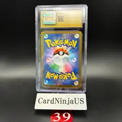 CGC PRISTINE 10 N's Zekrom AR 210/193 M2a MEGA Dream ex Pokemon Card Japanese - Image 2