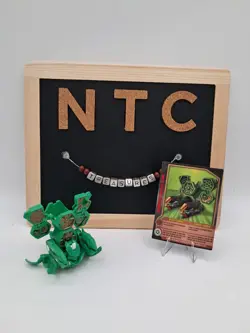 Bakugan Ventus Strikeflier W/ Battle Turbine Gold Set Gundalian Invaders W/ Card - Image 1