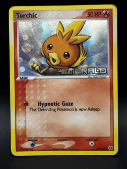 Pokemon Card - Torchic - EX Emerald 69/106 Reverse Holo Stamped - Image 1
