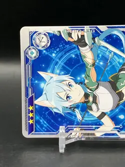 Sword Art Online Card SAO Sinon TCG Japanese Game 2020 Light Novel Manga Anime a - Image 3