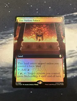 Fire Nation Palace (Extended Art) Avatar: The Last Airbender Foil MTG NM - Image 1