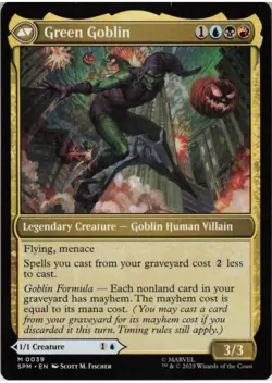 Norman Osborn M Marvel's Spider-Man 39 NM Normal MTG - Image 2