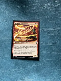 Reckless Fireweaver Kaladesh Regular MTG - Image 1
