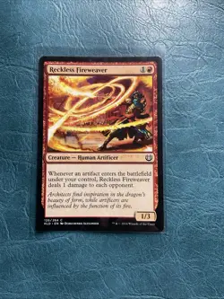 Reckless Fireweaver Kaladesh Regular MTG - Image 3