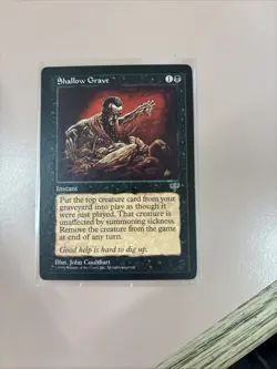 Shallow Grave LP-NM Mirage Regular (Reserved List) MTG - Image 1
