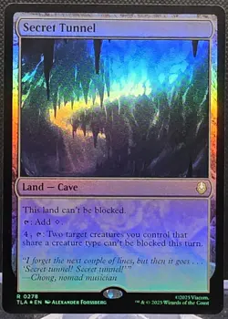 Secret Tunnel #278 Avatar: The Last Airbender Foil Rare - Image 1