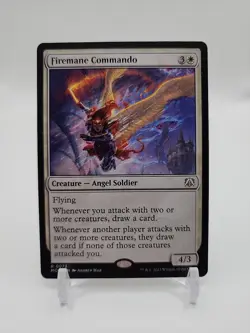 Firemane Commando - March of the Machine - Rare NM - Image 1