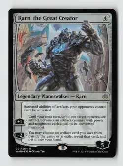 Karn, the Great Creator *FOIL* R Promo Pack: Theros Beyond Death PPTHB 1 LP - Image 1