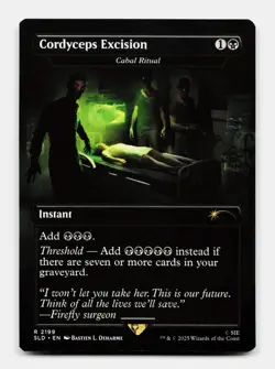 MTG: Cordyceps Excision - Cabal Ritual | Secret Lair Drop Series 2199 NM - Image 1