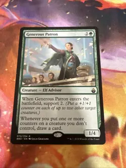 Generous Patron MTG Battlebond English LP - Image 1