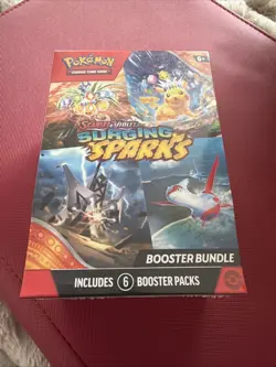 Pokemon TCG Scarlet Violet Surging Sparks Booster Bundle Sealed - Image 1