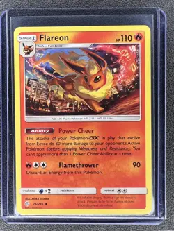 Pokemon TCG - Flareon 25/236 Uncommon Regular - Image 1
