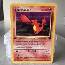 Pokemon TCG Charmander Team Rocket 50/82 Regular 1st Edition - Image 1