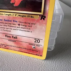 Pokemon TCG Charmander Team Rocket 50/82 Regular 1st Edition - Image 4
