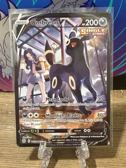 Pokemon TCG Umbreon V Trainer Gallery Ultra Rare TG22/TG30 Near Mint - Image 1