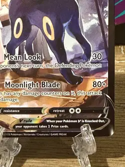 Pokemon TCG Umbreon V Trainer Gallery Ultra Rare TG22/TG30 Near Mint - Image 5