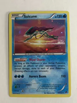 Pokemon TCG BREAKpoint Cosmos Holographic Suicune 30/122 Near Mint - Image 1