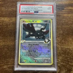 2009 Pokemon Platinum Skarmory FB HOLO SV CRSHTCH PKMN LG #83 PSA 9 - Image 1