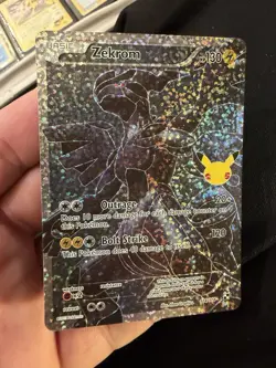 Pokemon TCG Zekrom 114/114 Celebrations 25th Anniversary Classic Collection Holo - Image 1