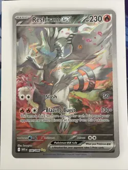 Pokemon TCG White Flare: Reshiram EX 166/086 Special Illustration Rare - Image 1