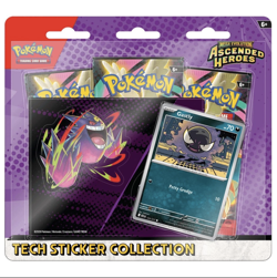 Pokemon Mega Evolution S2.5 Ascended Heroes Tech Sticker- Gastly PREORDER - Image 1