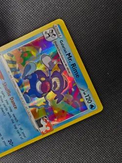 Pokemon TCG Galarian Mr. Rime 036/189 Darkness Ablaze Prize Pack Series One Holo - Image 2