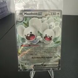 Maushold ex Paradox Rift 155/182 Pokemon TCG - Sealed Promo - Image 1