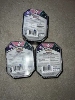 Pokemon TCG V HEROES Tins Set of 3 Espeon, Sylveon, And Umbreon - Image 2