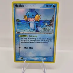 Mudkip 57/100 Reverse Holo Common 50HP EX Crystal Guardians Pokemon TCG - Image 1