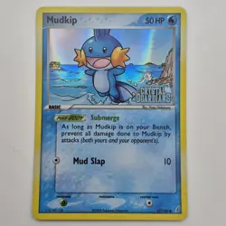 Mudkip 57/100 Reverse Holo Common 50HP EX Crystal Guardians Pokemon TCG - Image 3