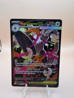 Pokemon Phantasmal Flames Mega Lopunny ex Special Illustration Rare 128/094 MINT - Image 1