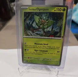 2024 Pokemon SV Promo 024/167 Teal Mask Ogerpon EB Games Promo AUS/NZ Exclusive - Image 1