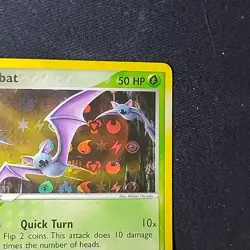 Pokemon TCG Zubat 83/101 Hidden Legends Reverse Holo MP - Image 3