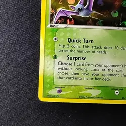 Pokemon TCG Zubat 83/101 Hidden Legends Reverse Holo MP - Image 5