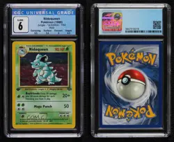 Nidoqueen Holo 1st Ed. Pokemon Jungle CGC 6 1999 - Image 3
