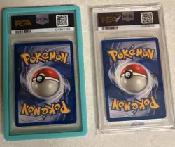Pokemon 1999 PSA 9 Base Set Squirtle & Bulbasaur-Great Starter Pair! - Image 4