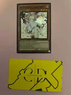 Yugioh Ash Blossom & Joyous Spring (Alt Art) RA04-EN025 Super Rare 1st Near Mint - Image 1