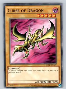 Curse of Dragon Common Unlimited YGLD-ENA07 NM - Image 1