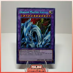 Dragon Master Knight LCKC-EN065 Secret Rare Yugioh Legendary Collection Kaiba LP - Image 1