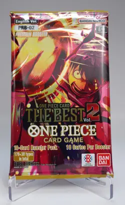 ONE PIECE Cards Game-Premium Booster The Best-PRB02- Sealed Booster Pack-English - Image 1