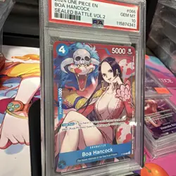 2024 ONE PIECE PROMOS SEALED BATTLE VOL.2 #066 BOA HANCOCK PSA 10 - Image 4