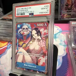 2024 ONE PIECE PROMOS SEALED BATTLE VOL.2 #066 BOA HANCOCK PSA 10 - Image 5