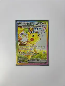 Pokemon Pikachu TCG EX Card 238/191 Surging Sparks SIR, Mint Condition - Image 1