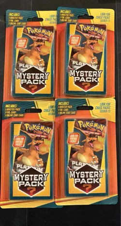 2021 Walgreen’s Pokemon Mystery Pack Seeded 1:5 Factory Sealed Lot of 4 - Image 1