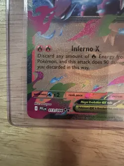 Pokemon TCG: Phantasmal Flames - Mega Charizard X ex (013/094) Double Rare Holo - Image 5