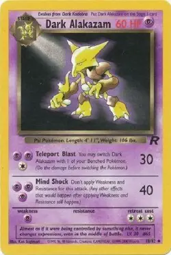 Rare Non Holo Team Rocket Pokemon Cards (Dark) choose card! - with Commons etc - Image 2