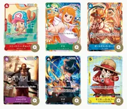 One Piece Mcdonald's 2025 Promo Card Game Complete Set Japanese Pack (US Seller) - Image 1