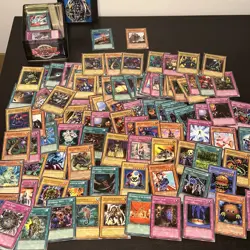 Yugioh Common bulk card lot W/ Collectors Tin - Image 2