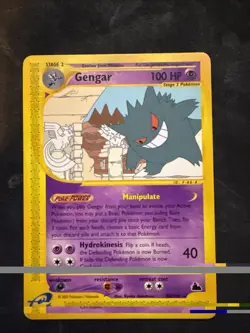 Pokemon Gengar Card 2003 Skyridge E-Reader, Non-Holo, Regular Rare, 10/144 - Image 1