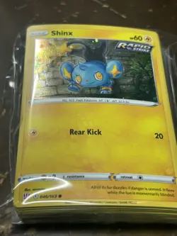 LOT OF (50) Shinx - (Cosmos Holo) Promo Miscellaneous Cards & Products 046/163 N - Image 1
